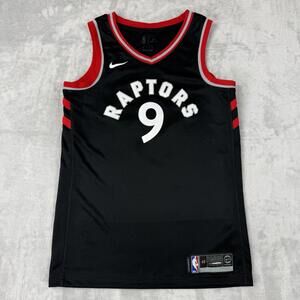 Nike Serge Ibaka Toronto Raptors #9 Basketball Jersey Men's 40 NBA Athlete Pro